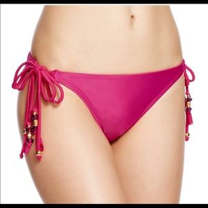 PilyQDahika double tie bikini bottom NWT Medium
